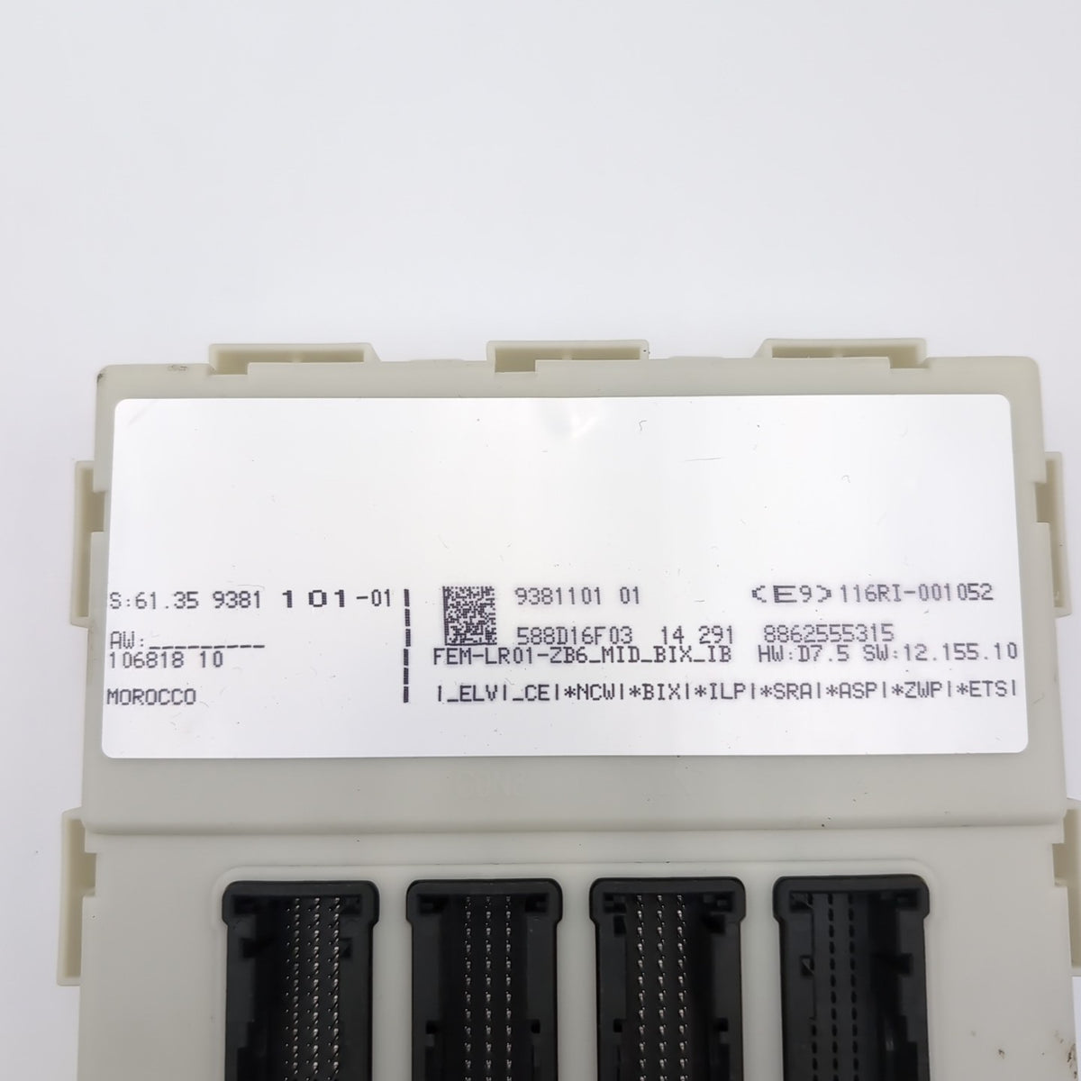 2013- 2016 BMW 320i 328i Body Domain Control Module BDC BCM OEM 9381101