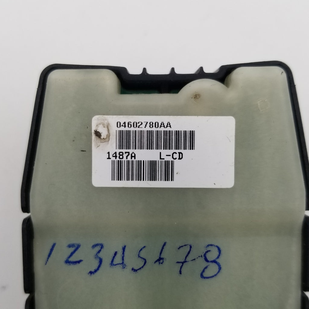 2008 2009 2010 CHRYSLER AVENGER MASTER POWER WINDOW SWITCH 04602780AA OEM