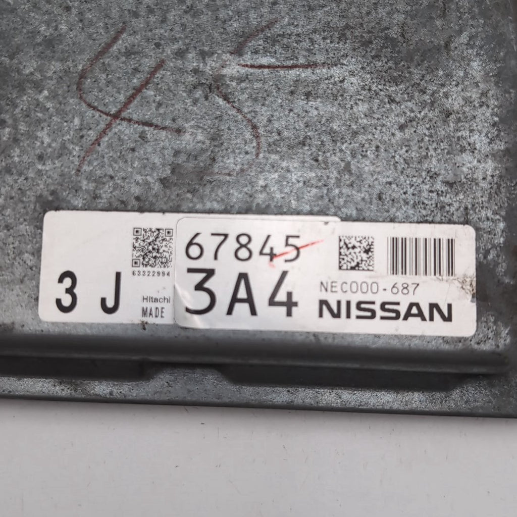 2012 Nissan Murano 3.5L AWD Engine Computer Control Module ECU NEC000-687