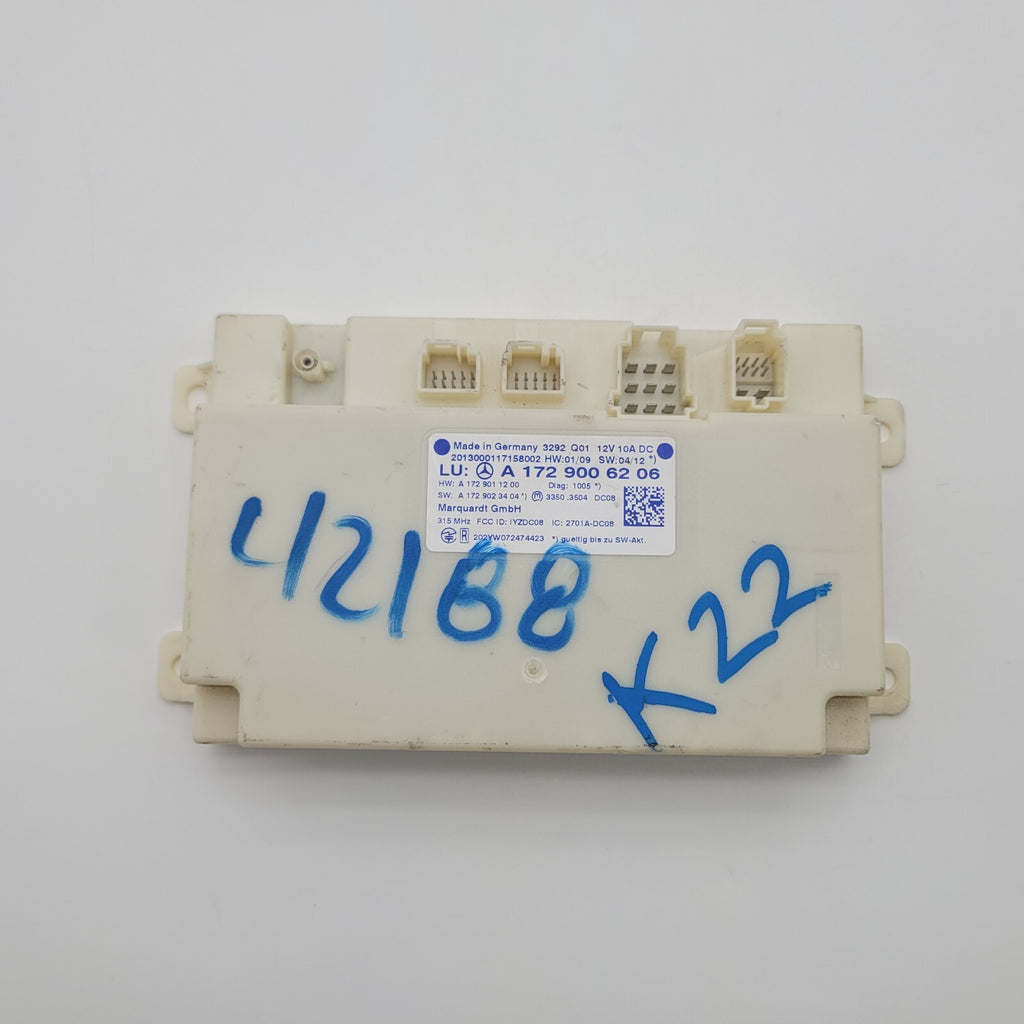 2010-2015 Mercedes C CLS E CLASS Keyless Go Entry Control Module A1729007900