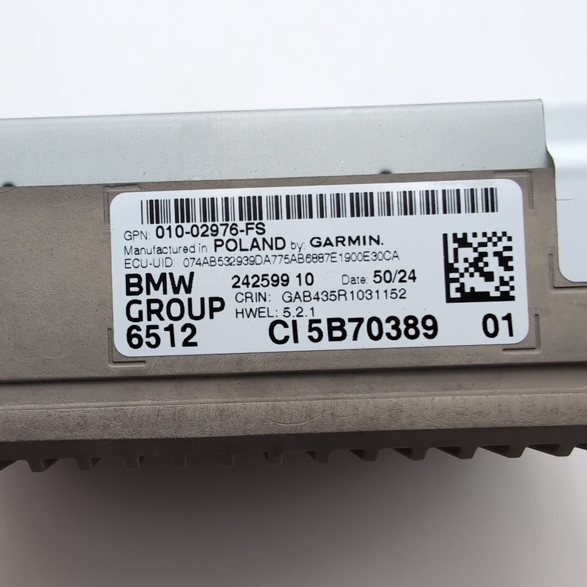 2022- 2026 BMW M440i 430i Garmin Radio Stereo Head Unit 5B70389