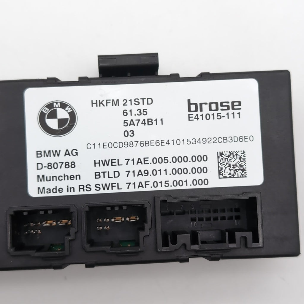 2023 2024 2025 BMW G60 XM X1 X2 X3 Trunk Lid Liftgate Control Module 5A74B11