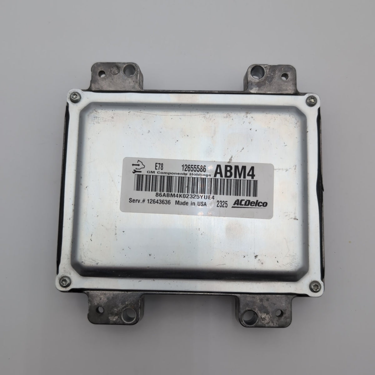 2013 - 2016 Chevrolet Cruze Engine Computer Control Module ECU E78 12655586