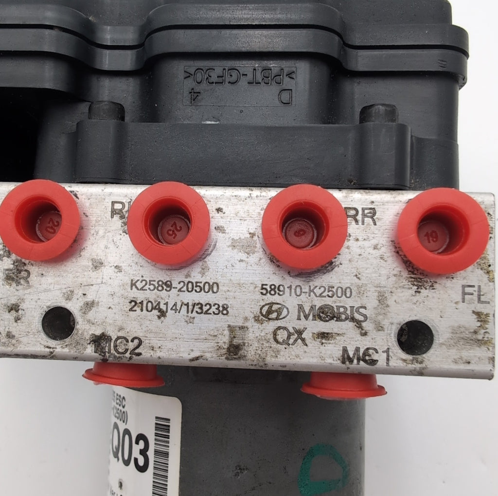 2020 2021 2022 Hyundai Venue 1.6L ABS Anti Lock Brake Pump 58920-K2500