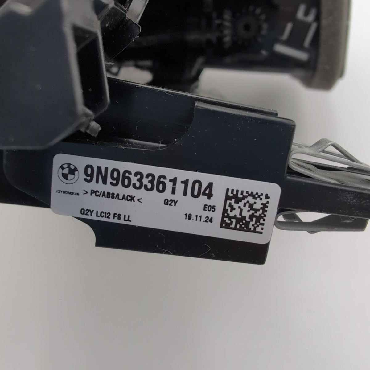 2023 - 2026 BMW i4 G20 G26 G80 Left Driver Dash AC Air Vent Trim 9633611