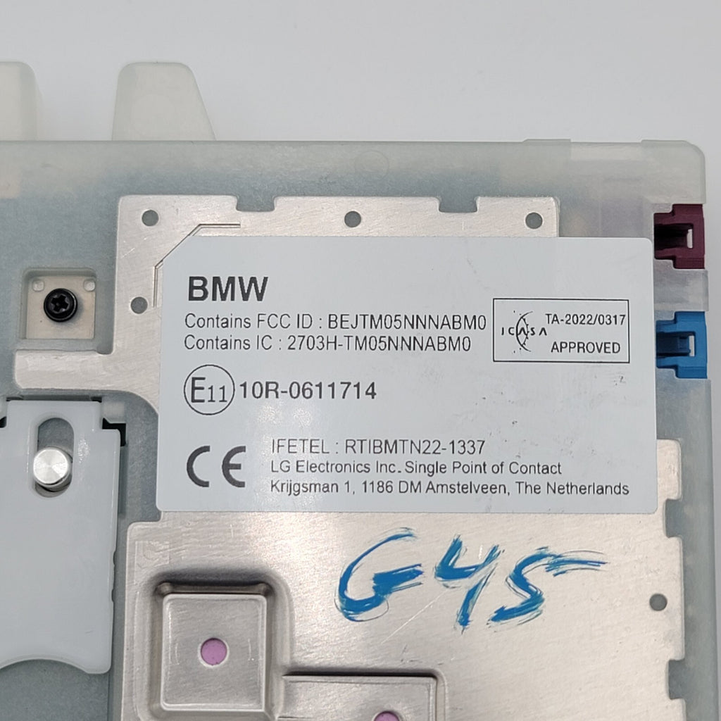 2025 BMW 330i G20 X1 U11 X3 G45 Antenna Telematics Control Module 5B5C761