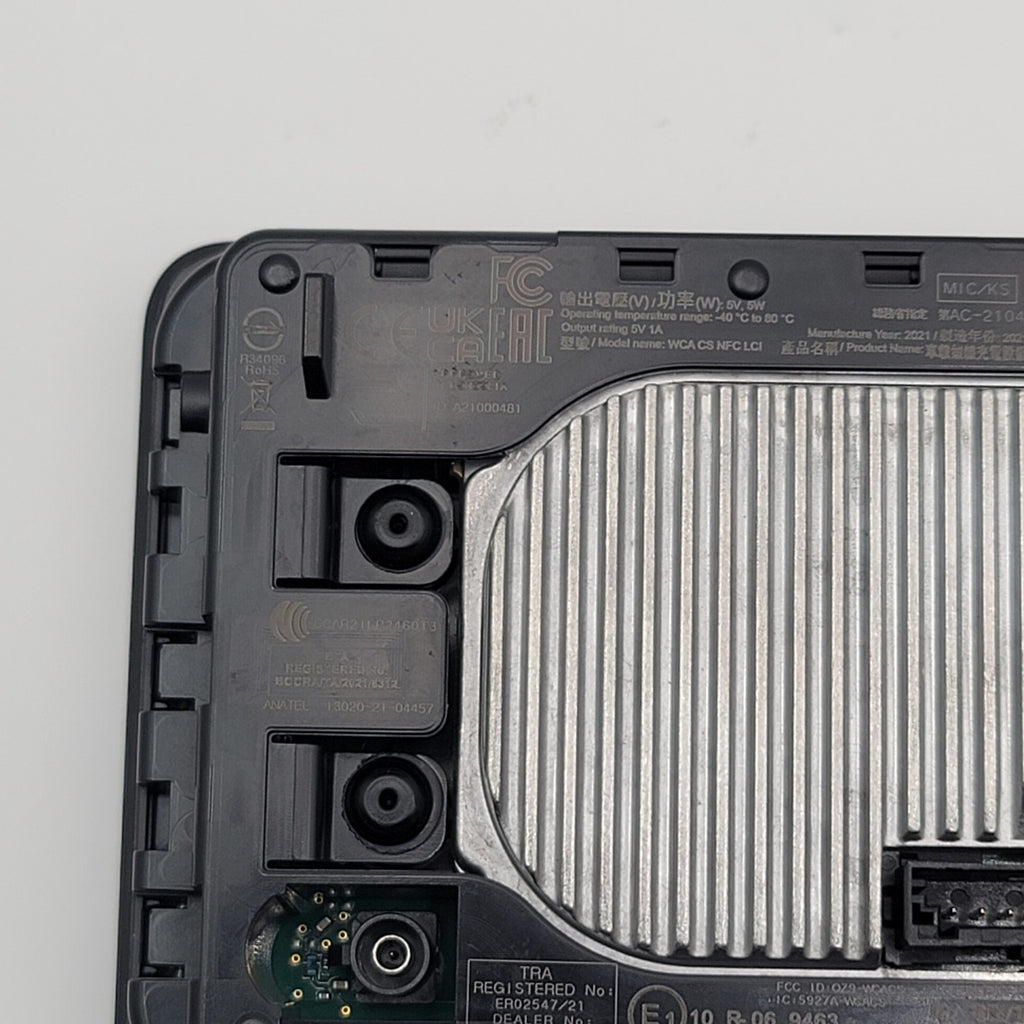 2021 - 2025 BMW G20 G80 M3 Front Center Console Wireless Charging Pad Tray
