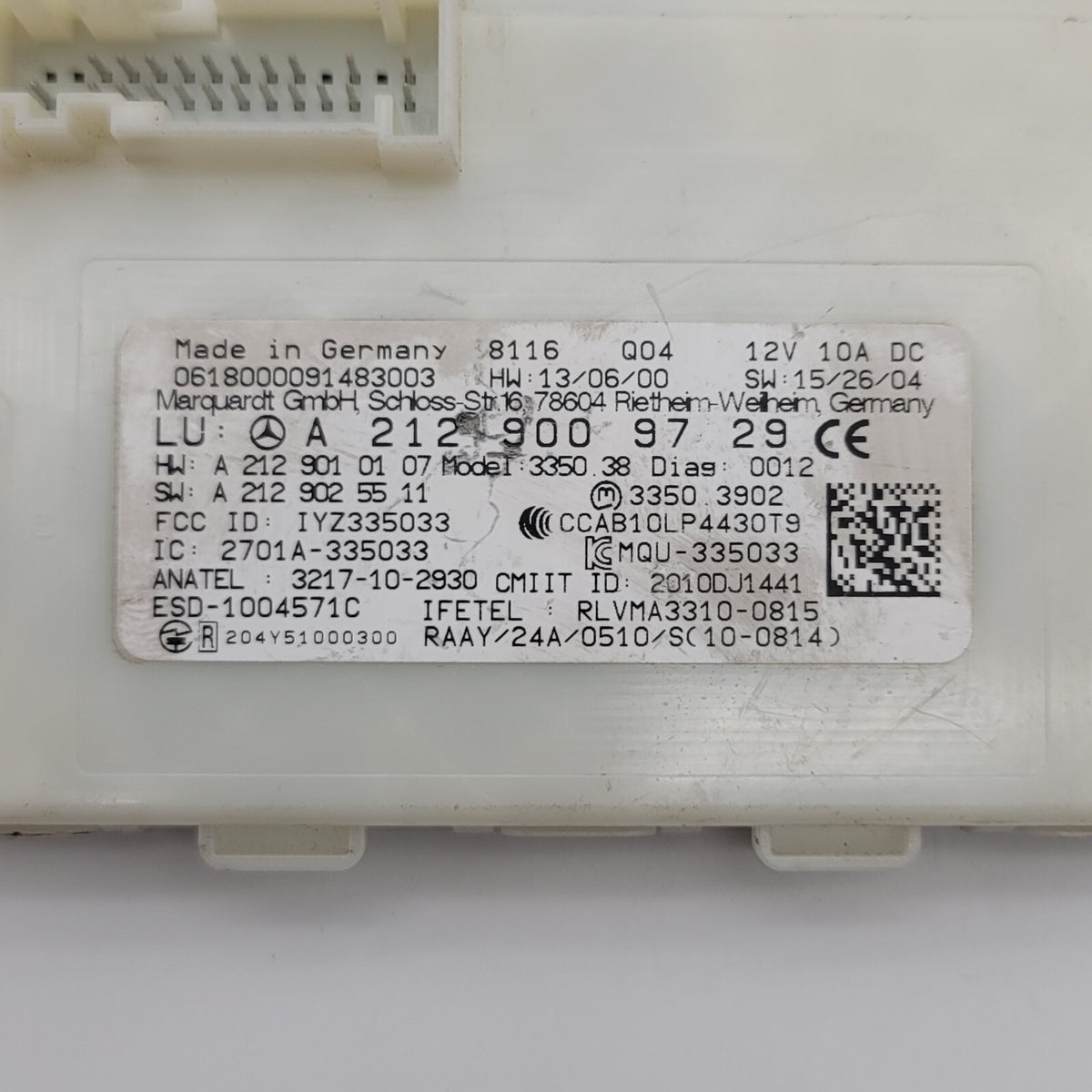 2013- 2020 Mercedes X156 GLA250 E400 SL550 E550 Keyless Go Entry Control Module