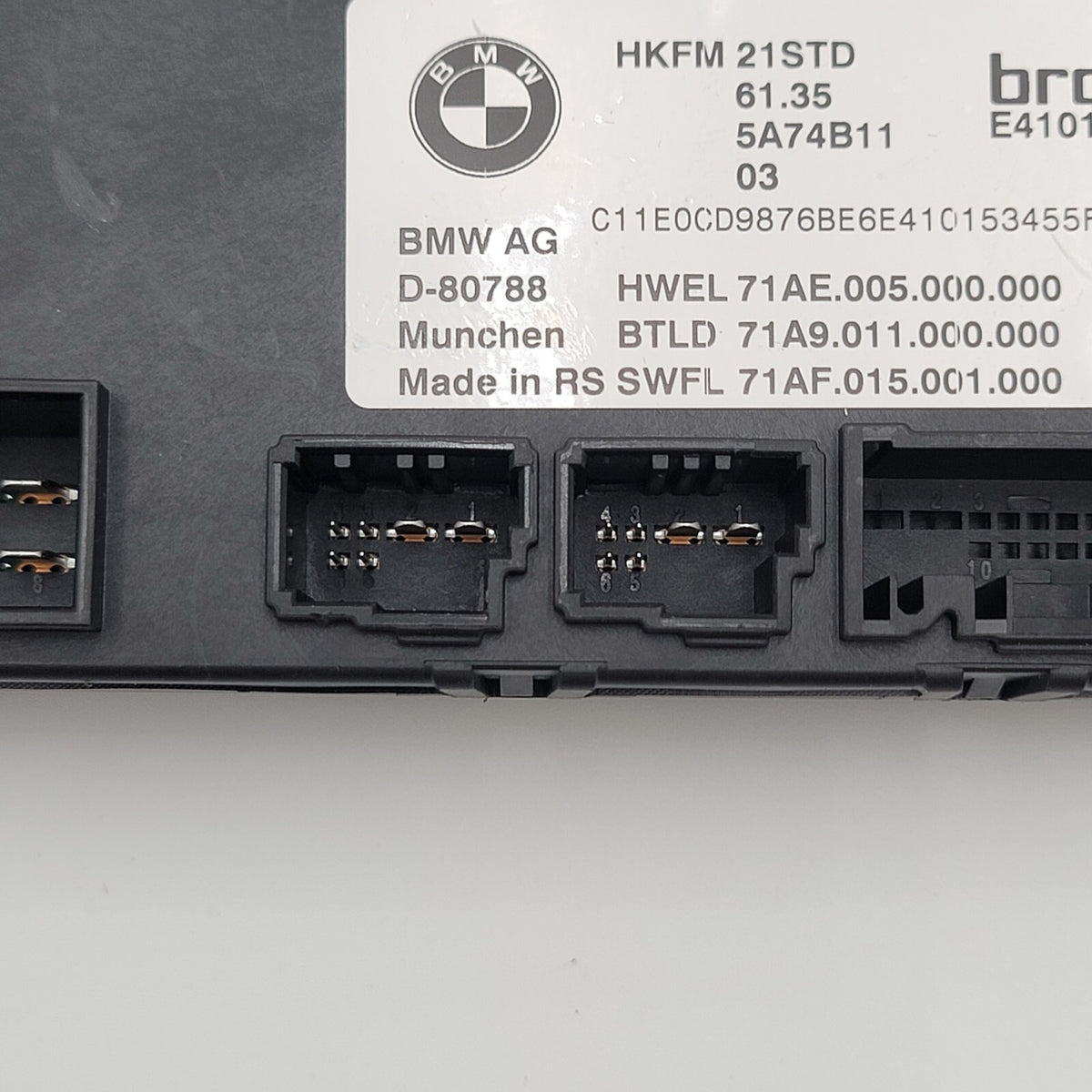 2023 2024 2025 BMW G60 XM X1 X2 X3 Trunk Lid Liftgate Control Module 5A74B11