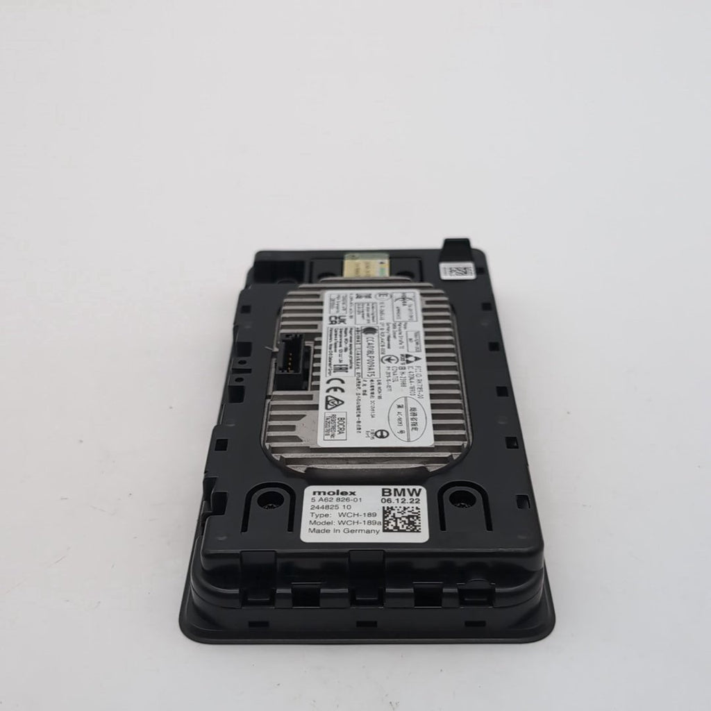 2019 - 2024 BMW X3 X4 X6 Front Center Console Wireless Charing Pad Tray