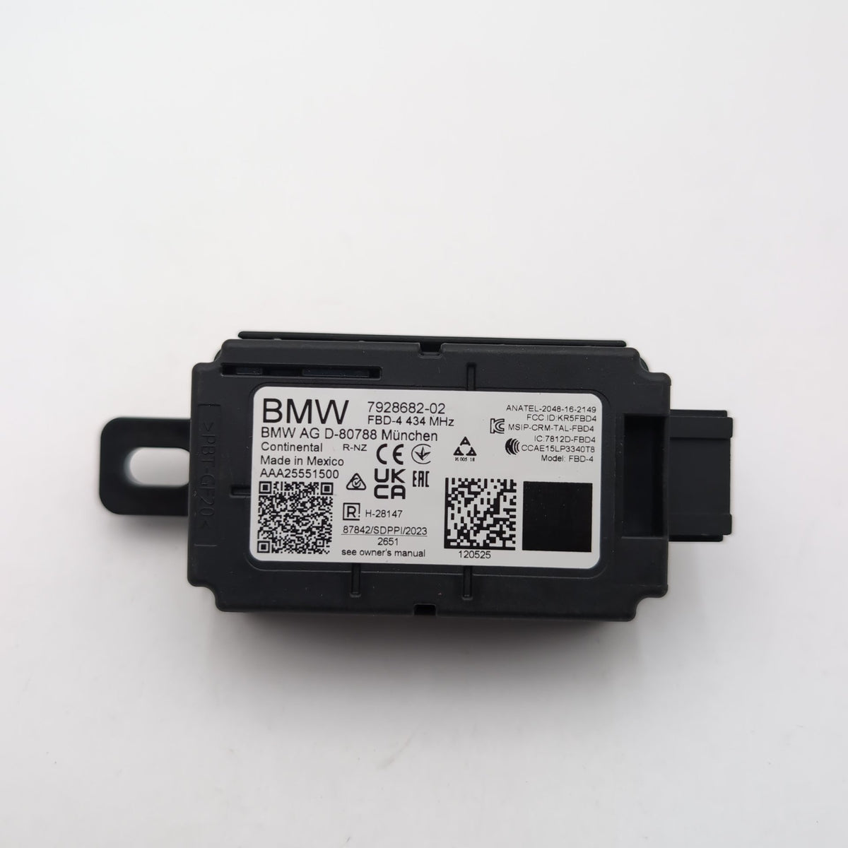 2019 - 2025 BMW G22 G26 G60 G70 X1 X2 X5 X6 X7 XM Radio Remote Receiver Module