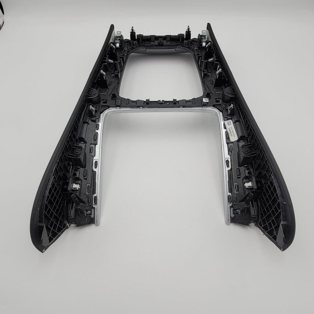 2022 2023 2024 BMW X5 G05 Center Console Bezel Trim Finish Panel Black Leather