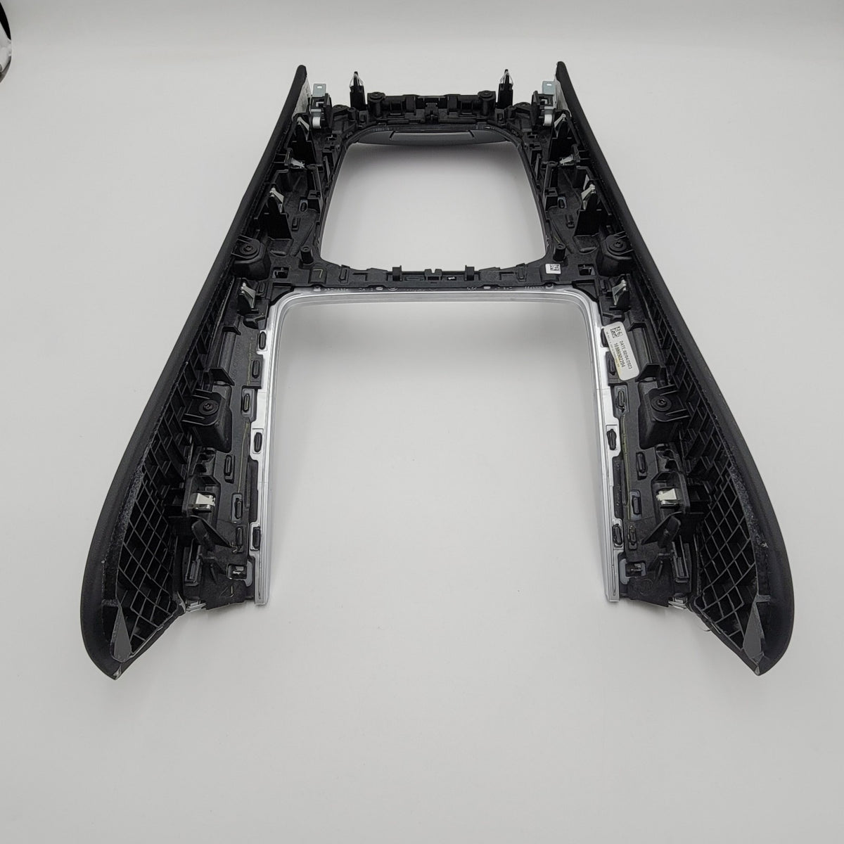 2022 2023 2024 BMW X5 G05 Center Console Bezel Trim Finish Panel Black Leather