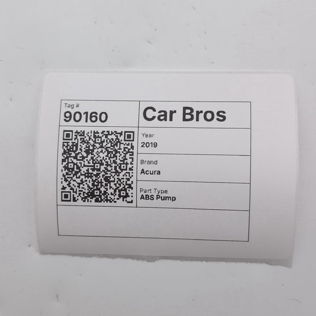 2019 Acura MDX 3.5L ABS Anti Lock Brake Pump 57110-TYR-A040-M1