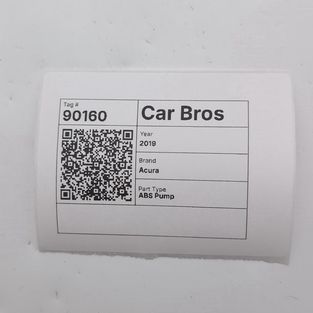 2019 Acura MDX 3.5L ABS Anti Lock Brake Pump 57110-TYR-A040-M1