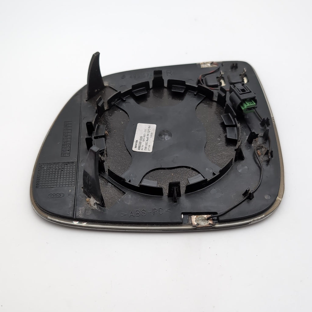 2007 2008 2009 Audi Q7 Right Side View Mirror Glass Auto Dim OEM 49923001S