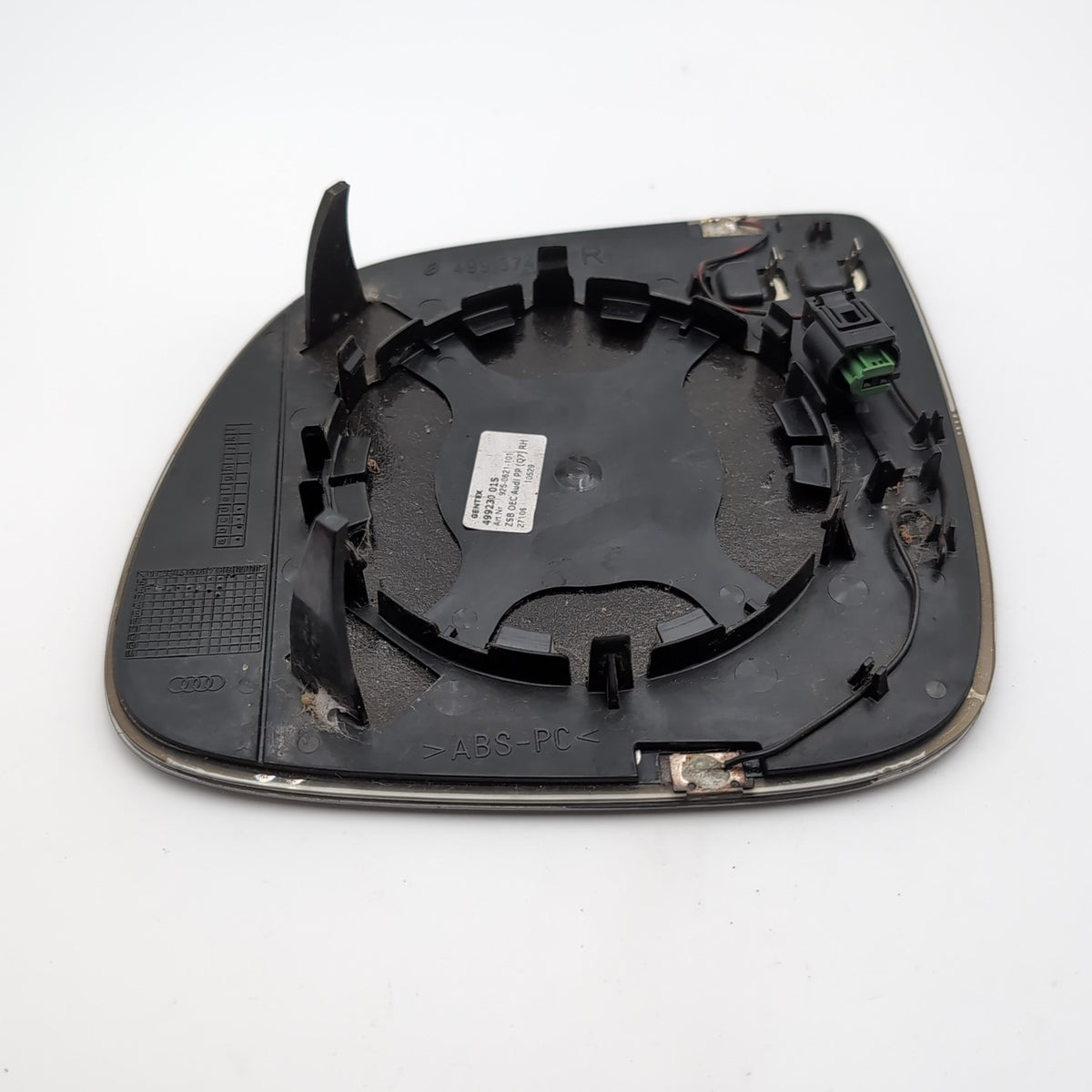 2007 2008 2009 Audi Q7 Right Side View Mirror Glass Auto Dim OEM 49923001S