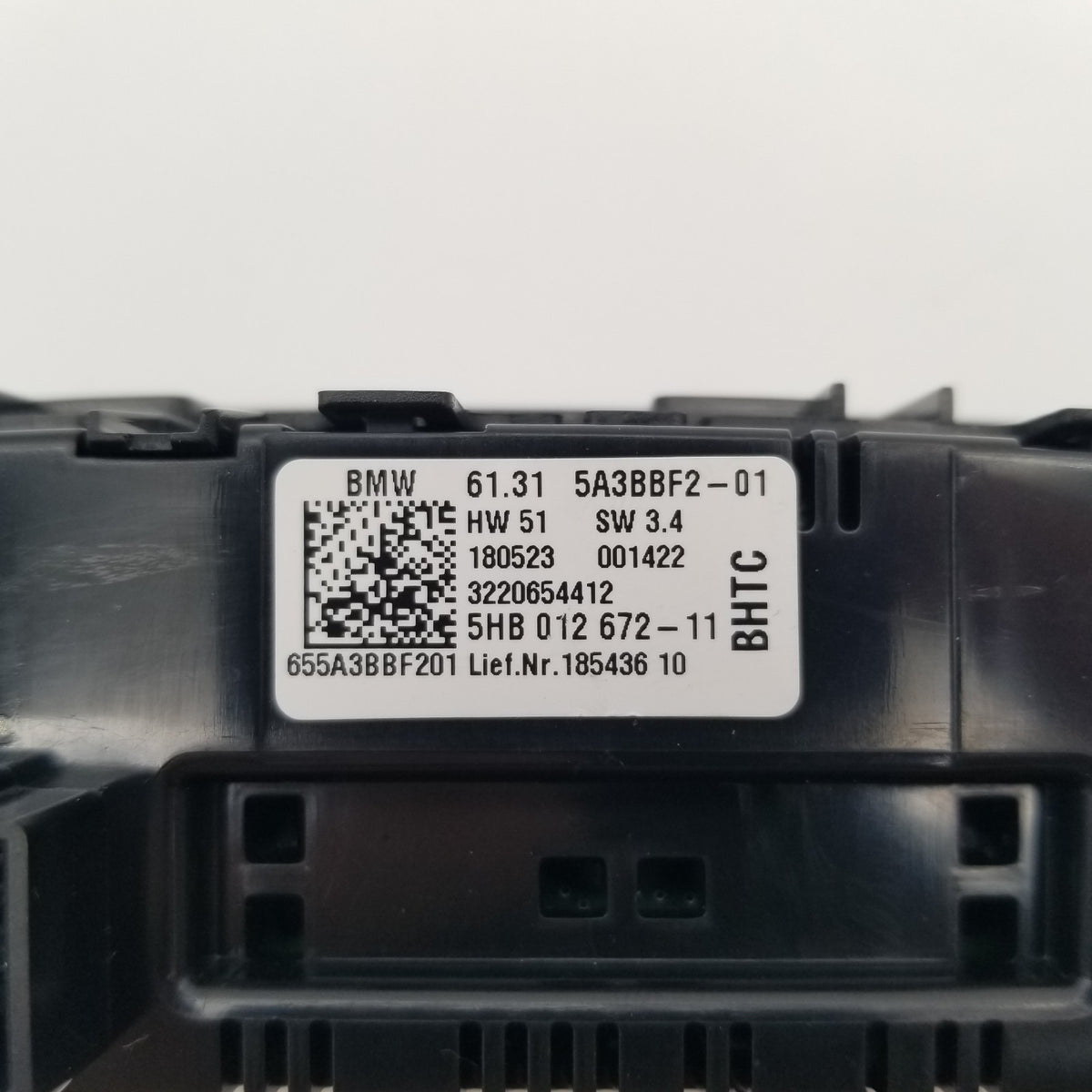 2021 - 2024 BMW X3 X4 Rear AC Heater Climate Control Unit 5A3BBF2