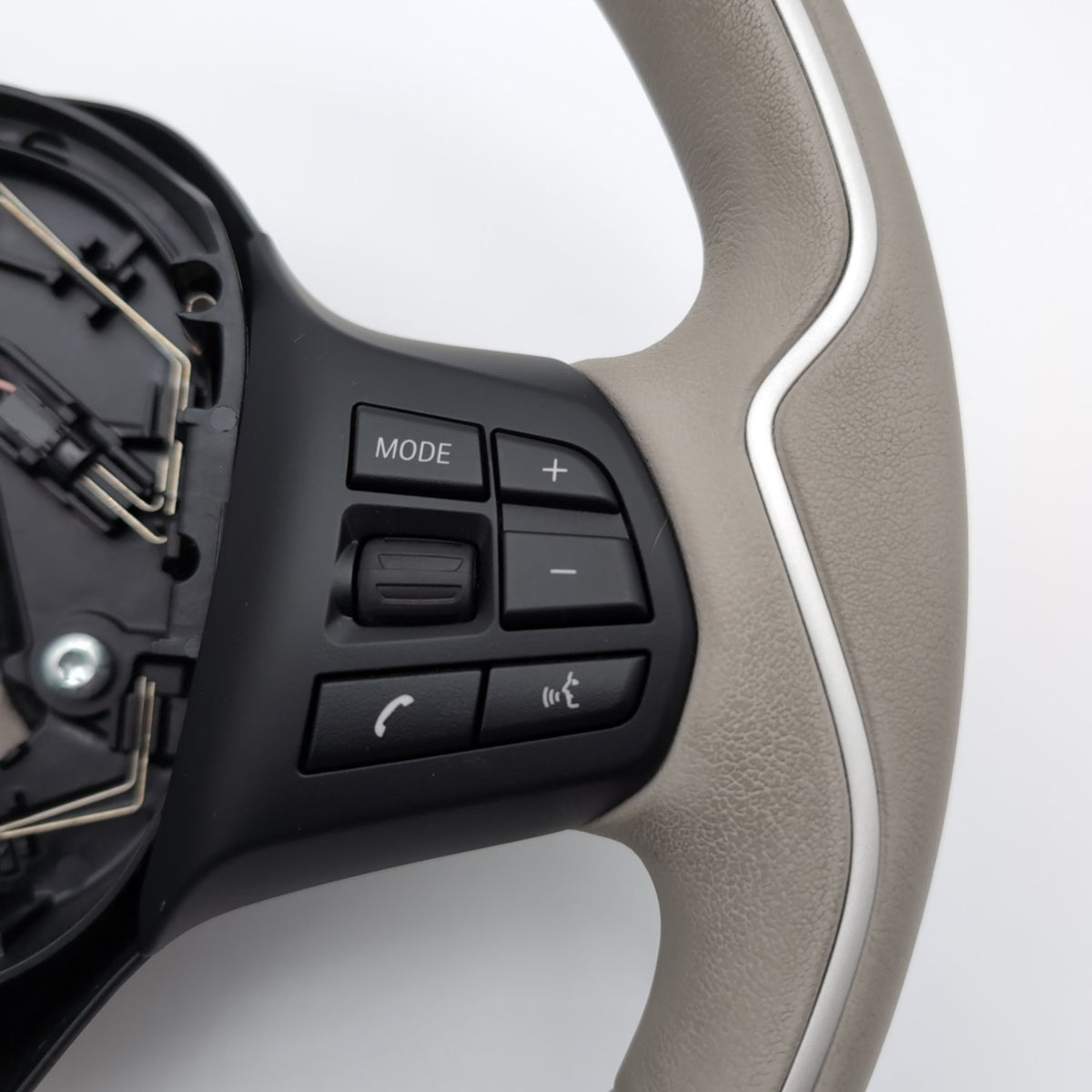 2014 - 2021 BMW i3 i3s I01 Steering Wheel Leather Lodge Design Gray 6870165