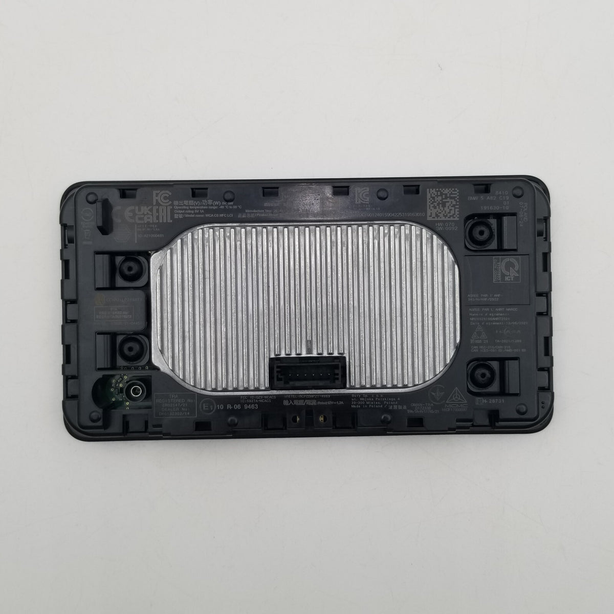 2021 - 2025 BMW G20 G80 M3 Front Center Console Wireless Charging Pad Tray