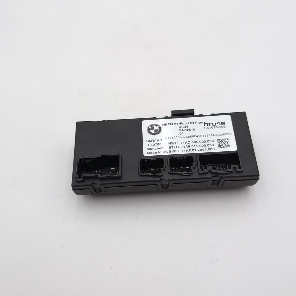 2024 2025 BMW G05 G07 X5 X7 Tailgate Liftgate Decklid Control Module OEM 5A74B10
