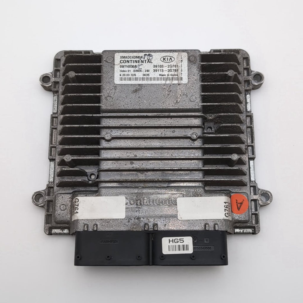 2012 2013 Kia Sorento 2.4L Engine Computer Control Module ECU 39103-2G761