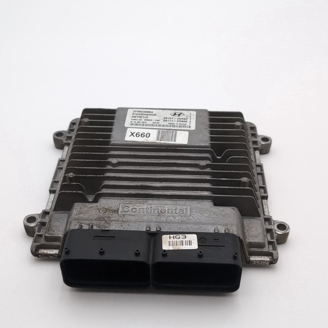 2011 Hyundai Sonata 2.4L Engine Computer Control Module ECU 39101-2G660