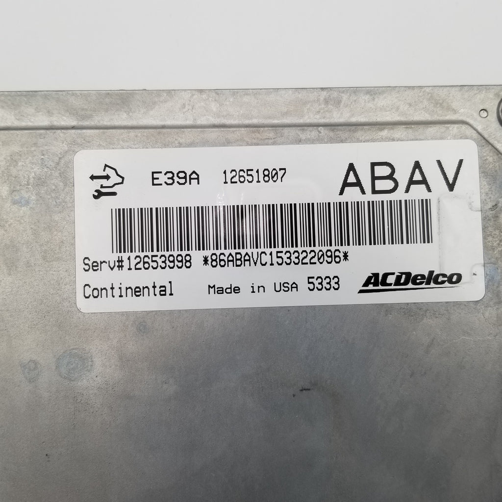 2013- 2016 GM Equinox Terrain Verano Engine Control Module ECU OEM 12651807
