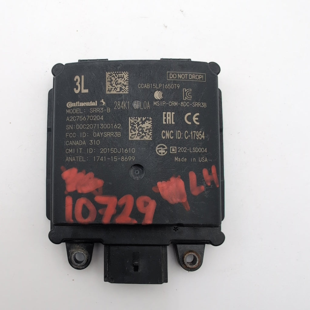 2016 - 2020 Nissan Rogue Rear Left Blind Spot Radar Sensor 284K16FL0A
