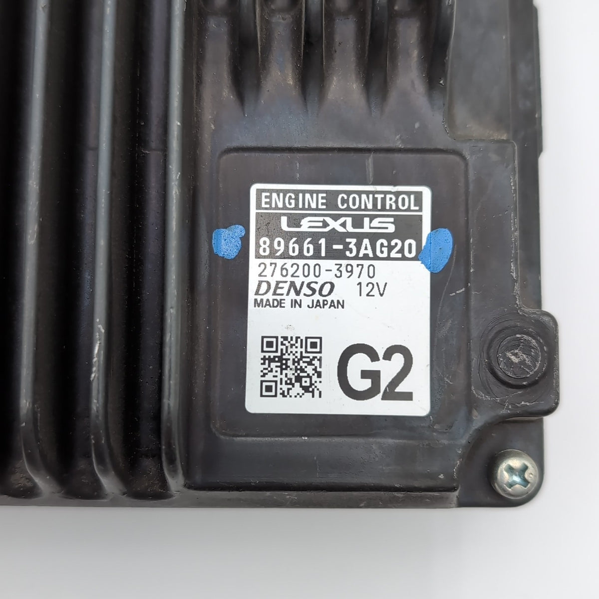 2018 18 LEXUS GS350 Engine Computer Control Module ECM 89661-3AG20 896613AG20