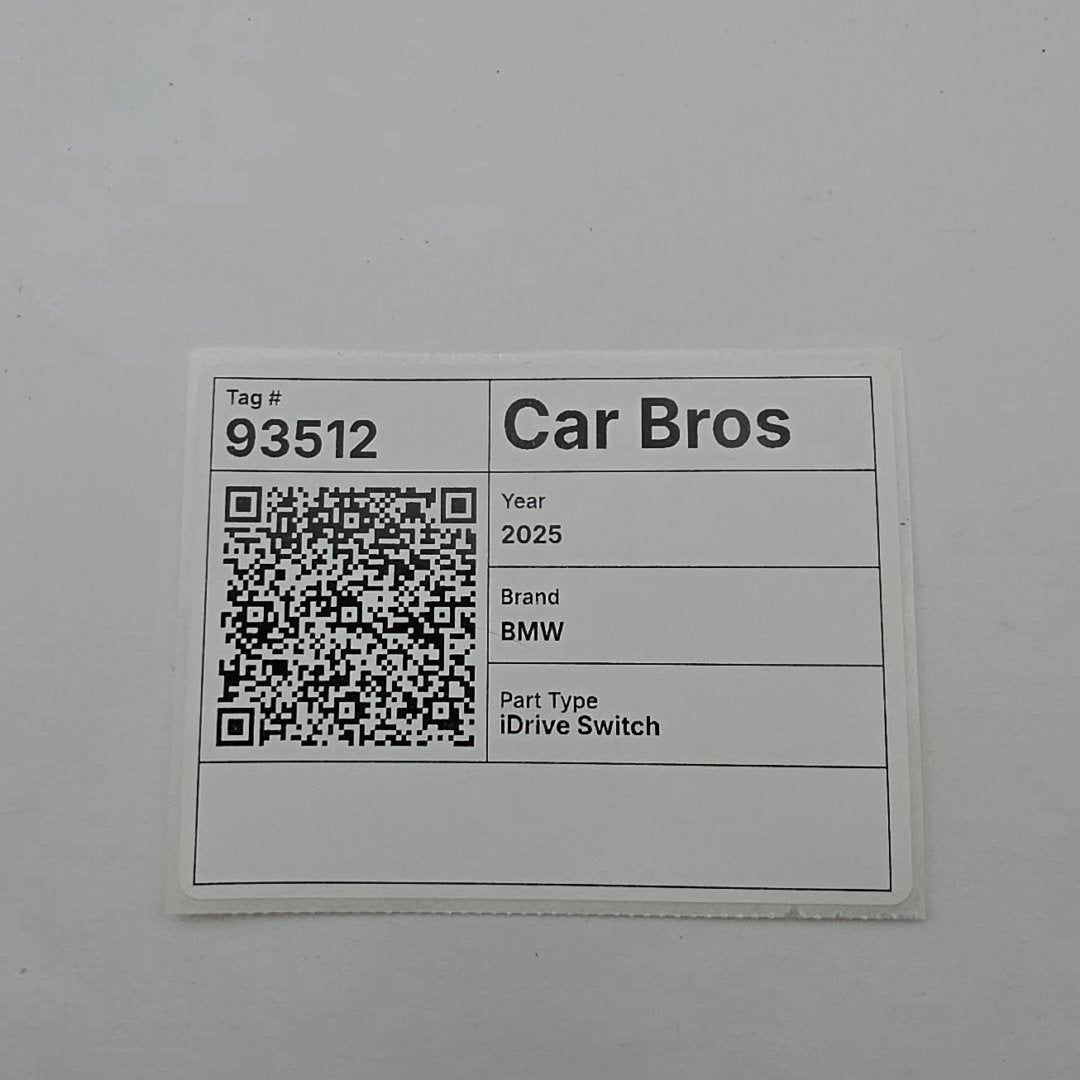 2024 - 2026 BMW 530i G60 G45 G70 iDrive Infotainment Multifunction Knob Switch
