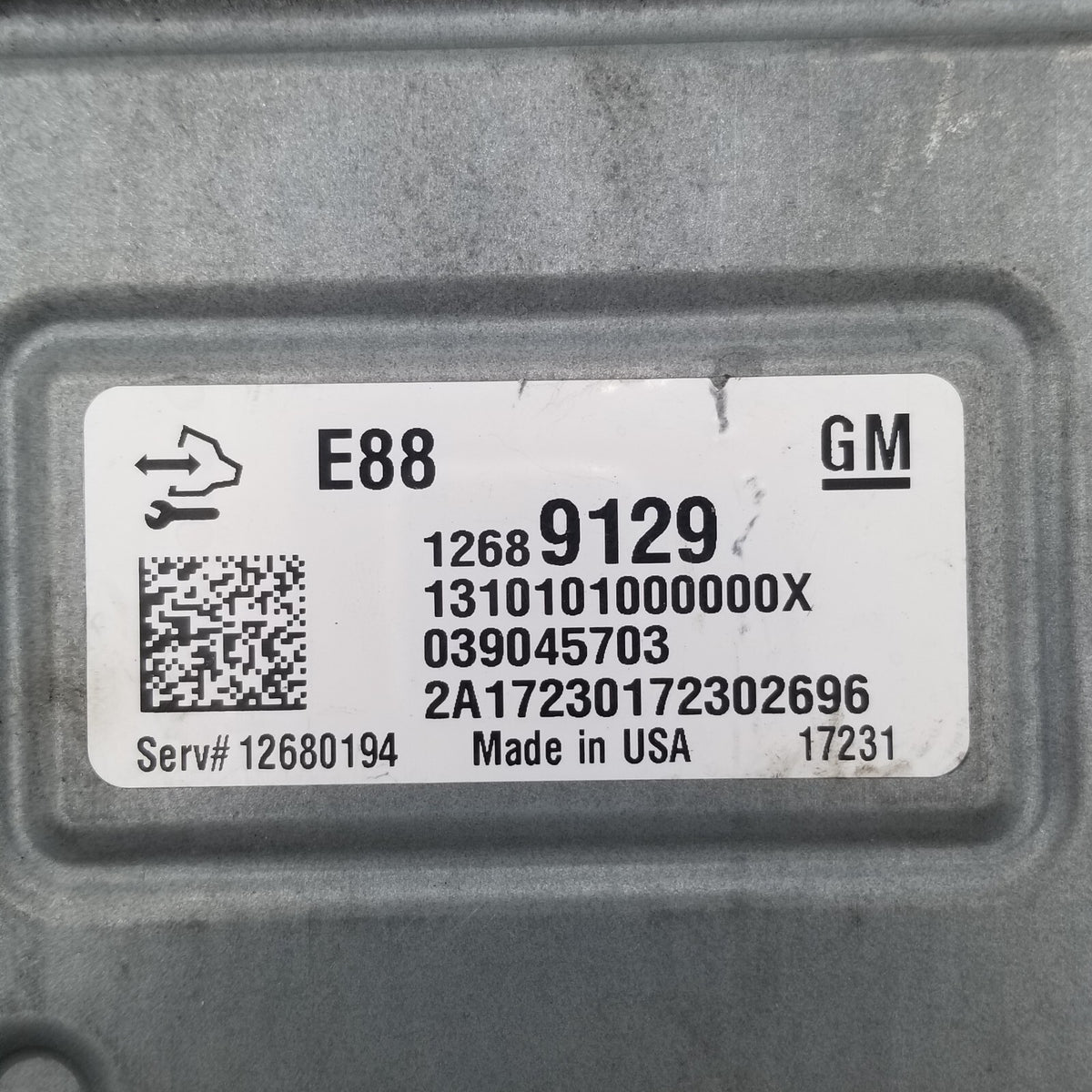 2018 2019 Chevrolet Malibu Engine Computer Ecu Pcm Ecm Pcu Oem 12694511