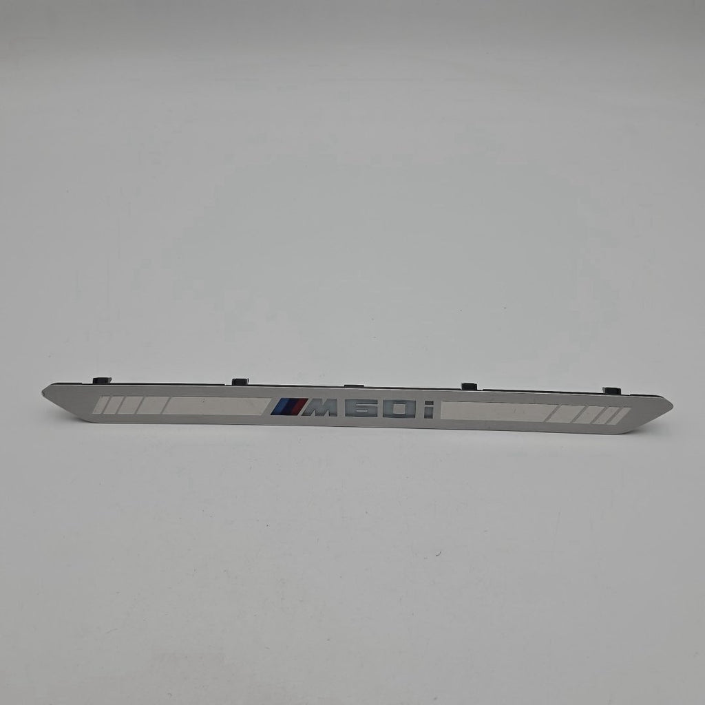2025 2026 BMW X7 M60i Front Rear Door Sill Scuff Plate 5A60665 8072244 8072243