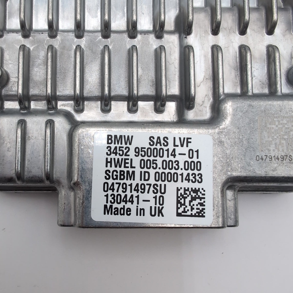 2014- 2021 BMW i3 I01 Hybrid Control Module SAS OEM 9500014