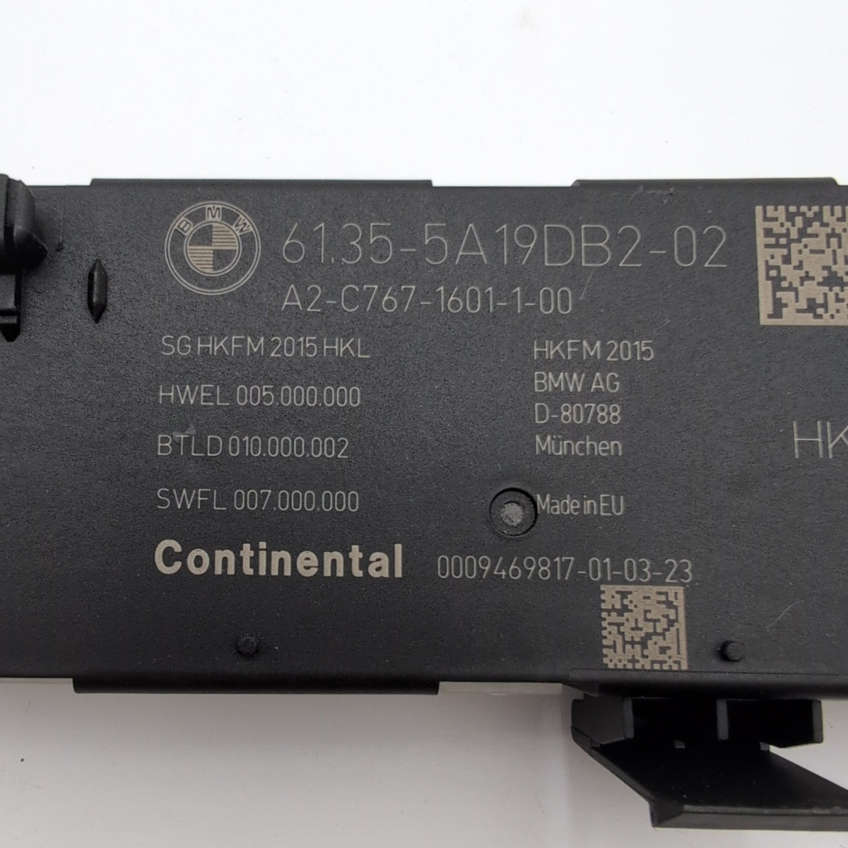 2021 - 2026 BMW G20 G26 G30 M3 X3 X6 X6M Rear Liftgate Trunk Lid Control Module