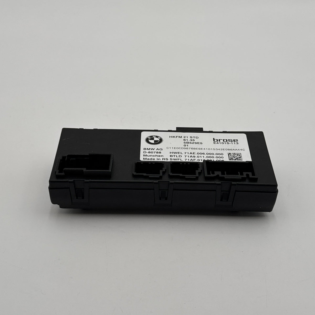 2024 - 2026 BMW G60 XM X6 X3 X1 X2 Trunk Lid Deck Lid Control Module 5B529E5