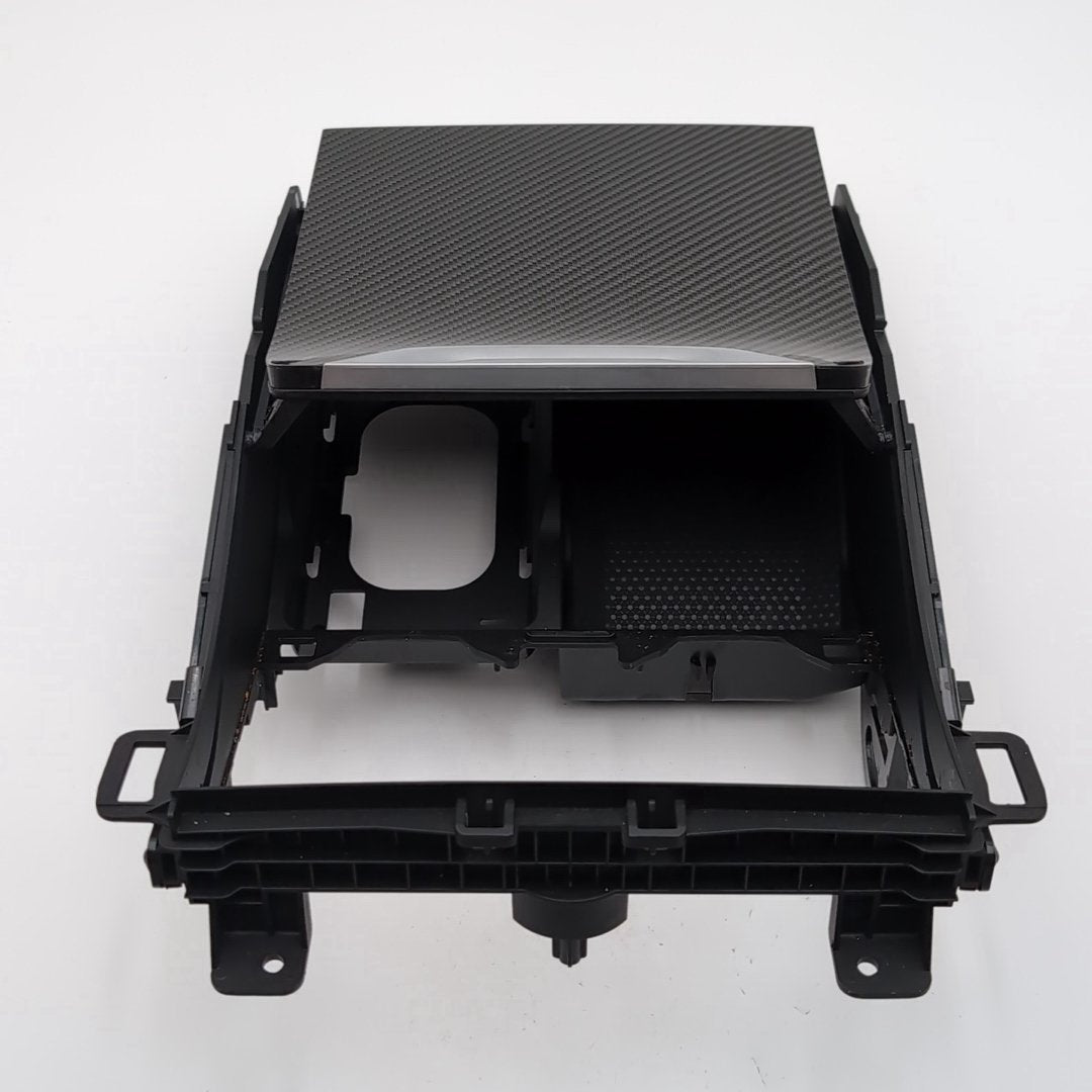 2019 - 2026 BMW X5 X6 X7 Center Console Storage Compartment Carbon Fiber Trim