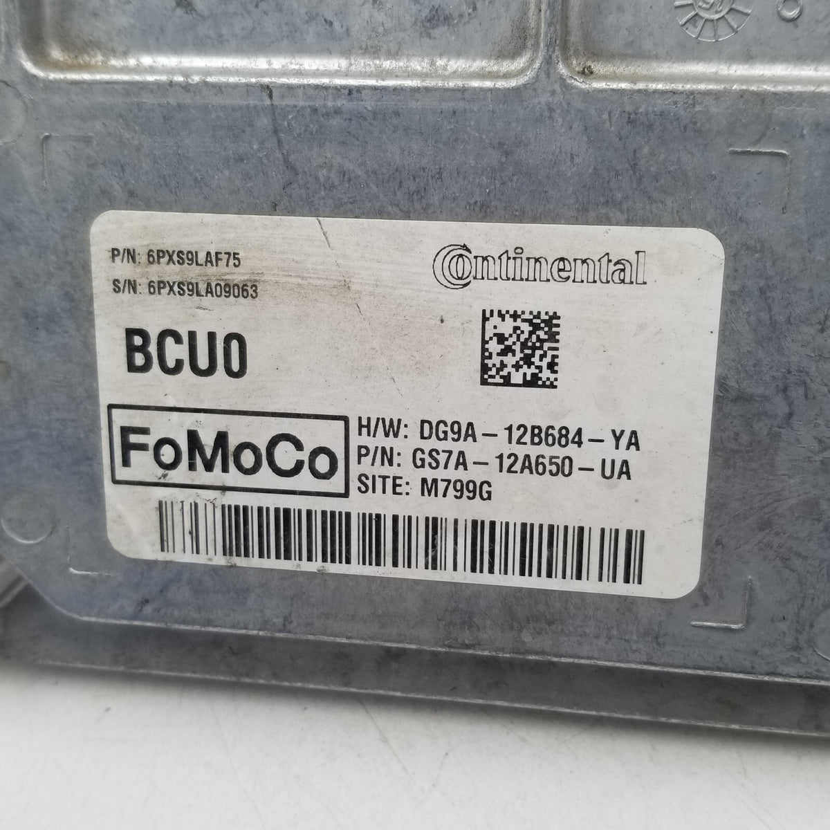 2014 2015 2016 Ford Fusion Engine Computer Control Module ECM ECU DG9A-12B684-YA