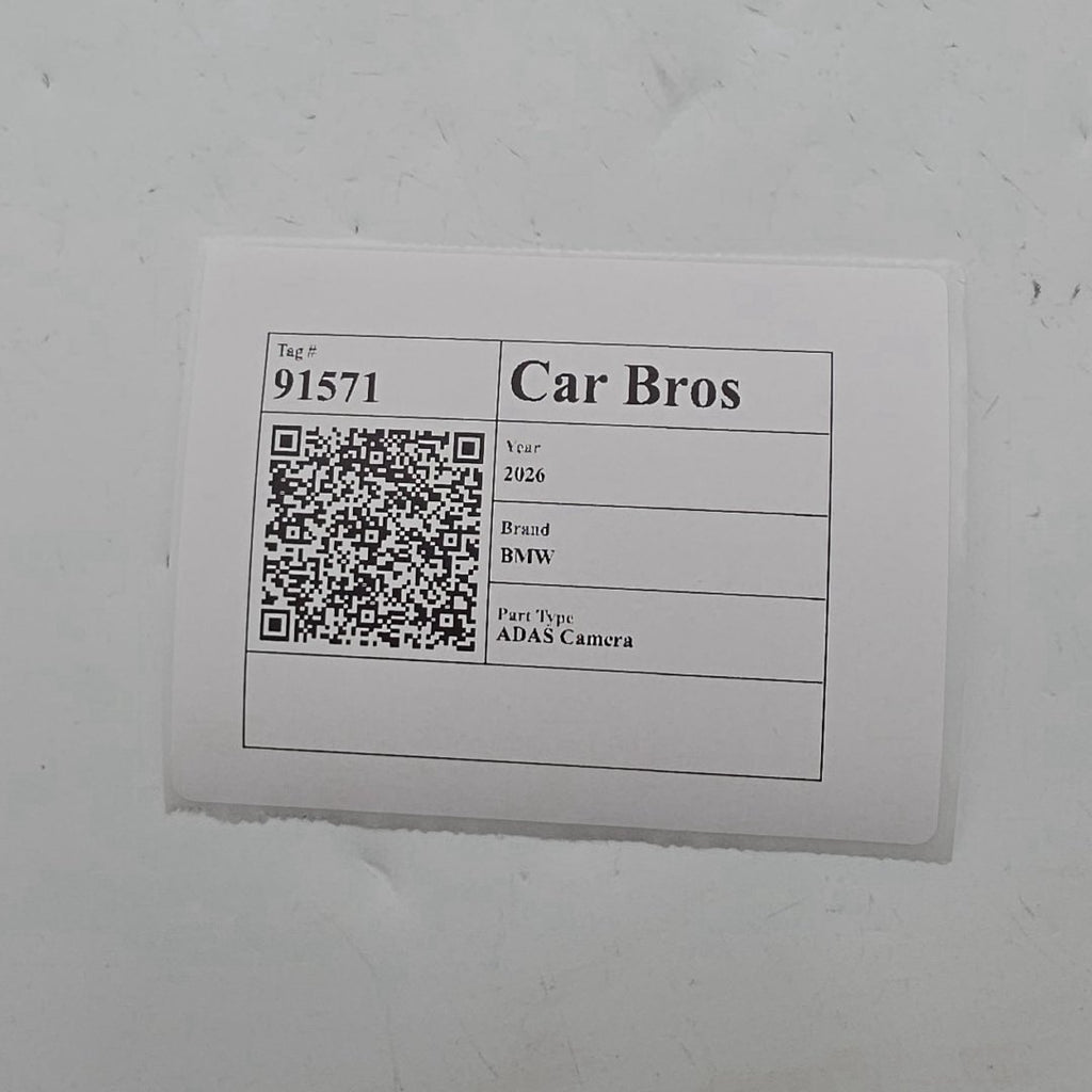2025 2026 BMW X3 X5 X6 X7 iX Augmented Reality Lane Departure Camera 5B3F315