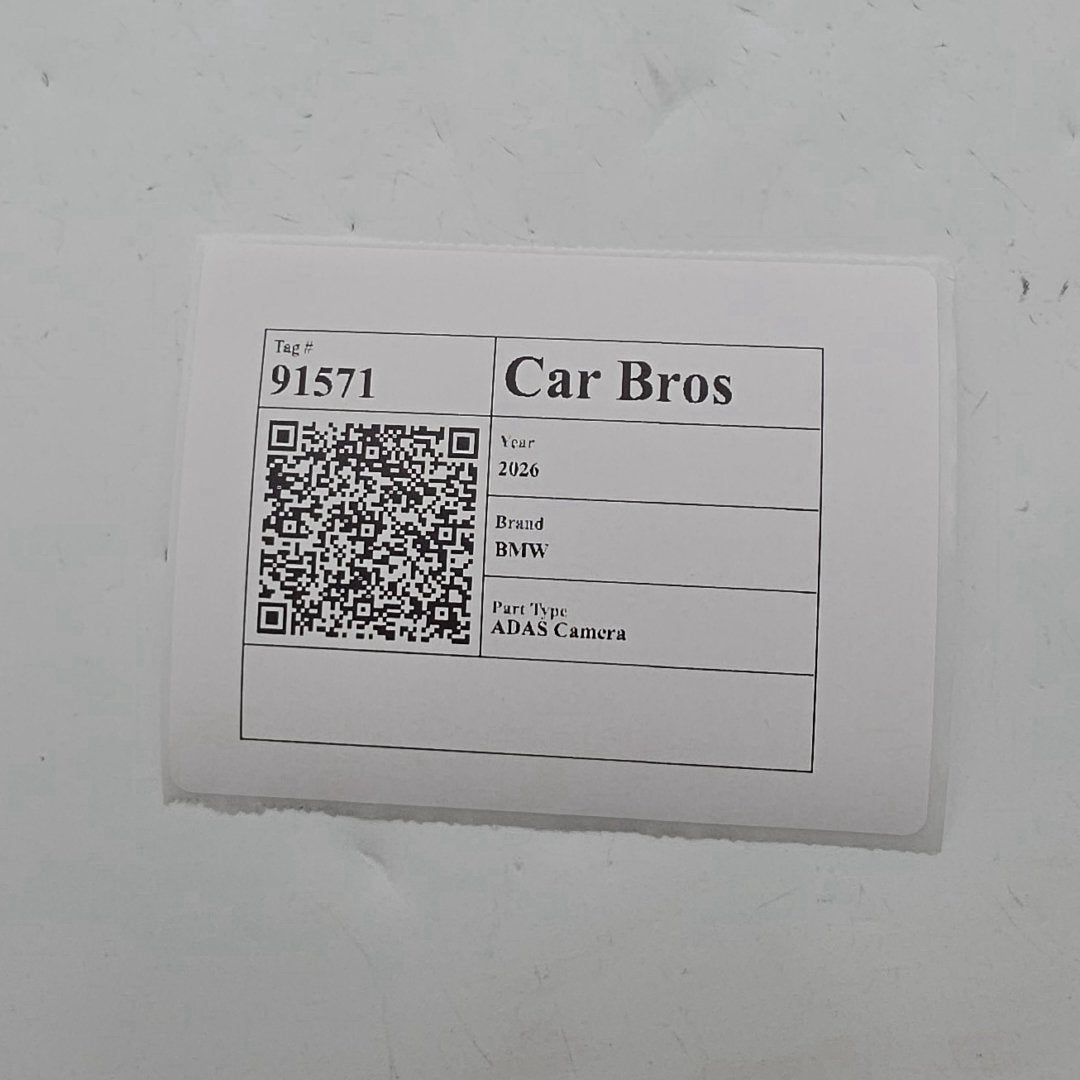 2025 2026 BMW X3 X5 X6 X7 iX Augmented Reality Lane Departure Camera 5B3F315