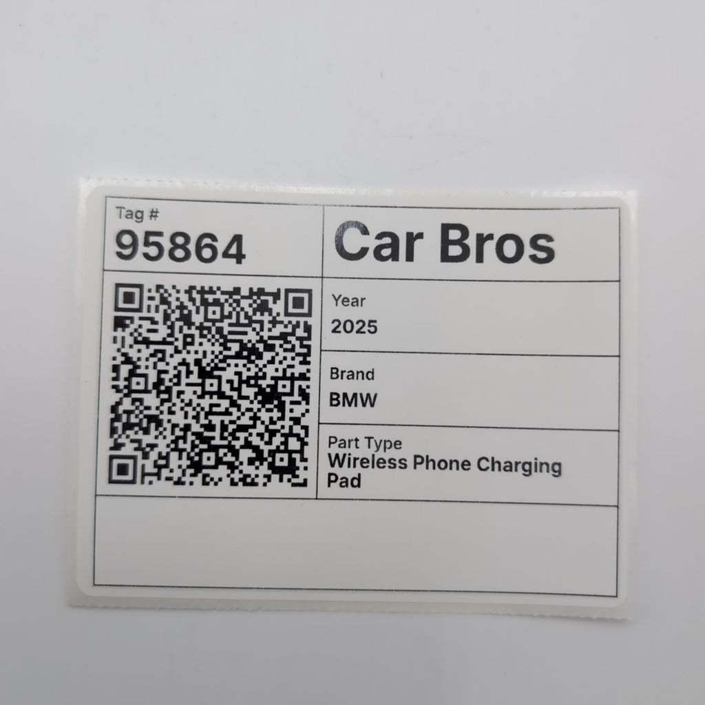 2019 - 2026 BMW G20 G26 G42 X5 X6 X7 Z4 Wireless Phone Charging Pad Tray 5B41FD5