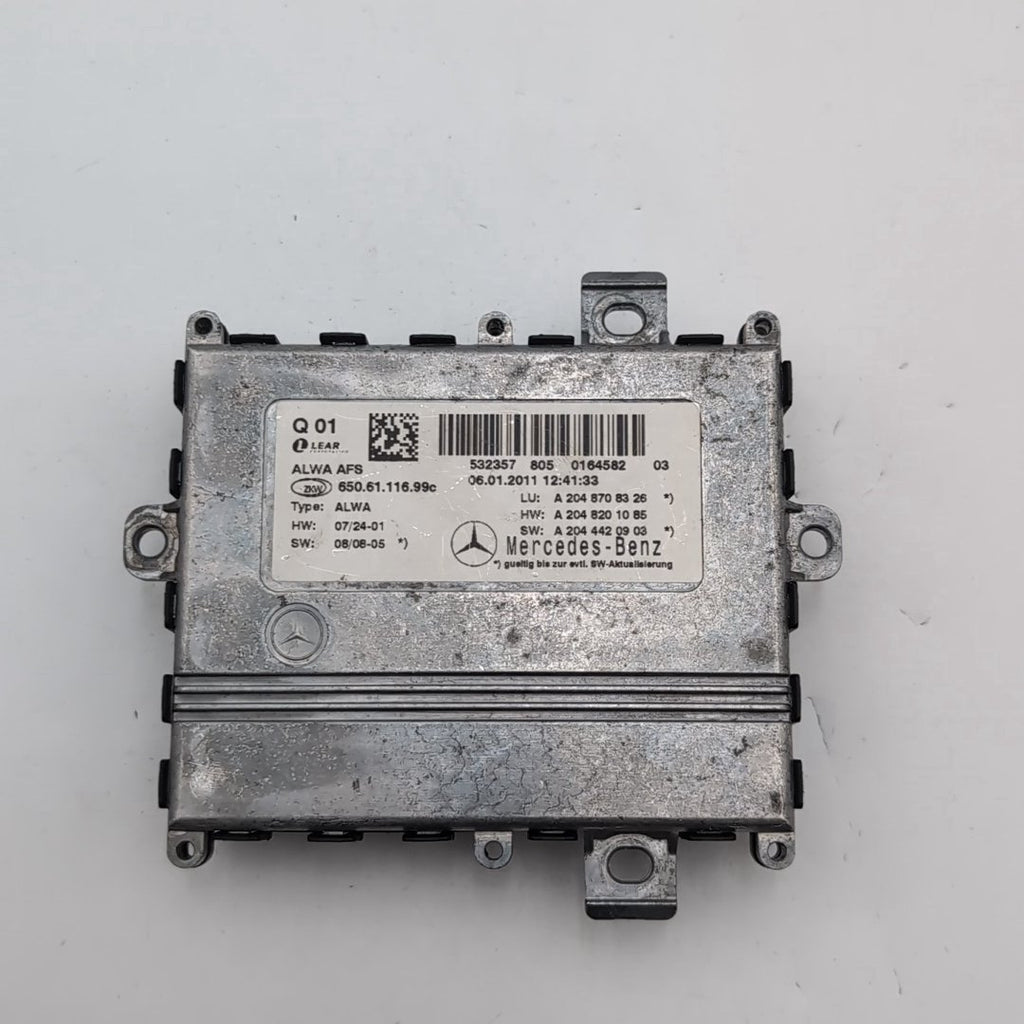 2010 2011 2012 Mercedes GLK350 Bi-Xenon Headlight Control Module A2048708326