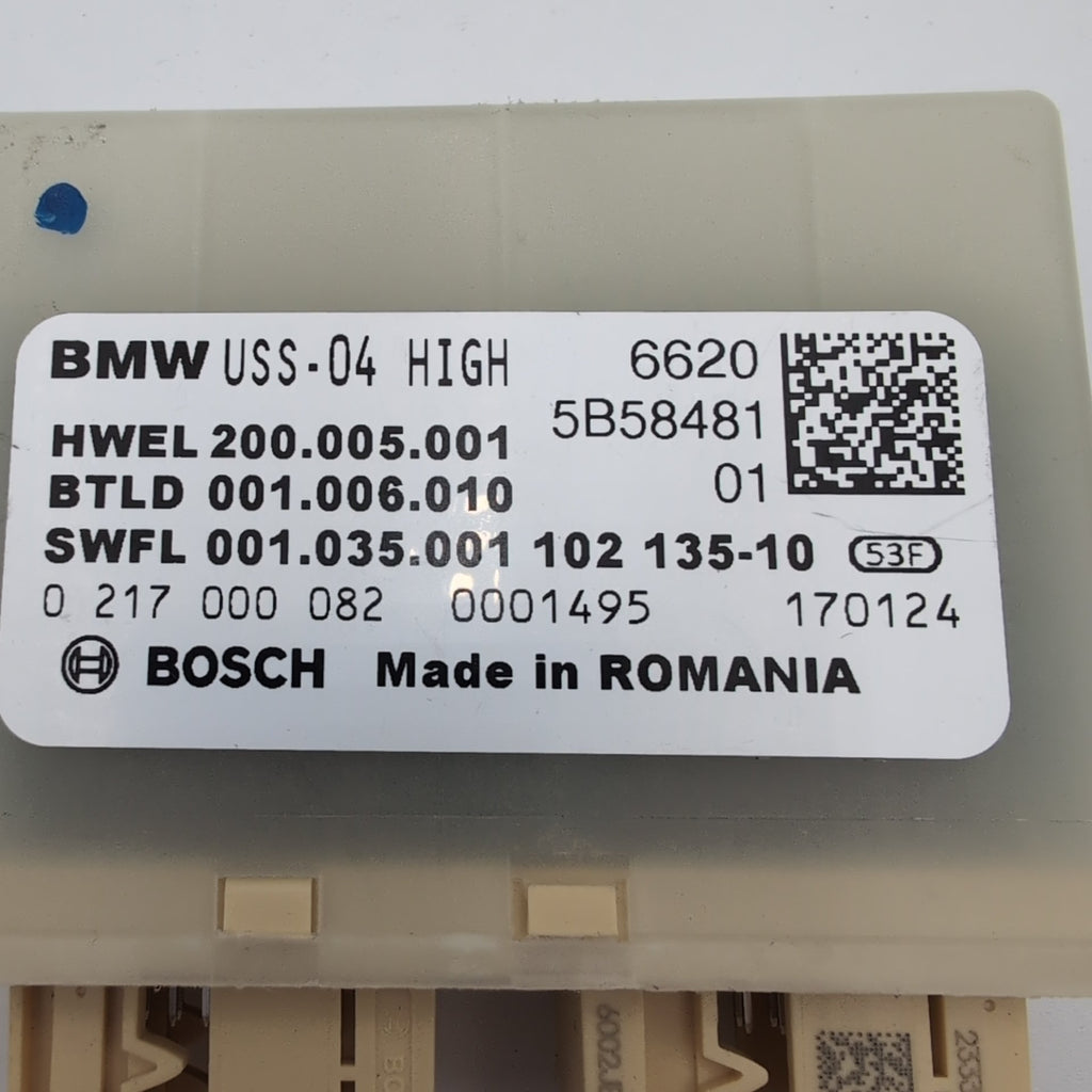 2019 - 2025 BMW i4 430i G26 X4 USS Ultrasonic Sensor Control Module 5B58481