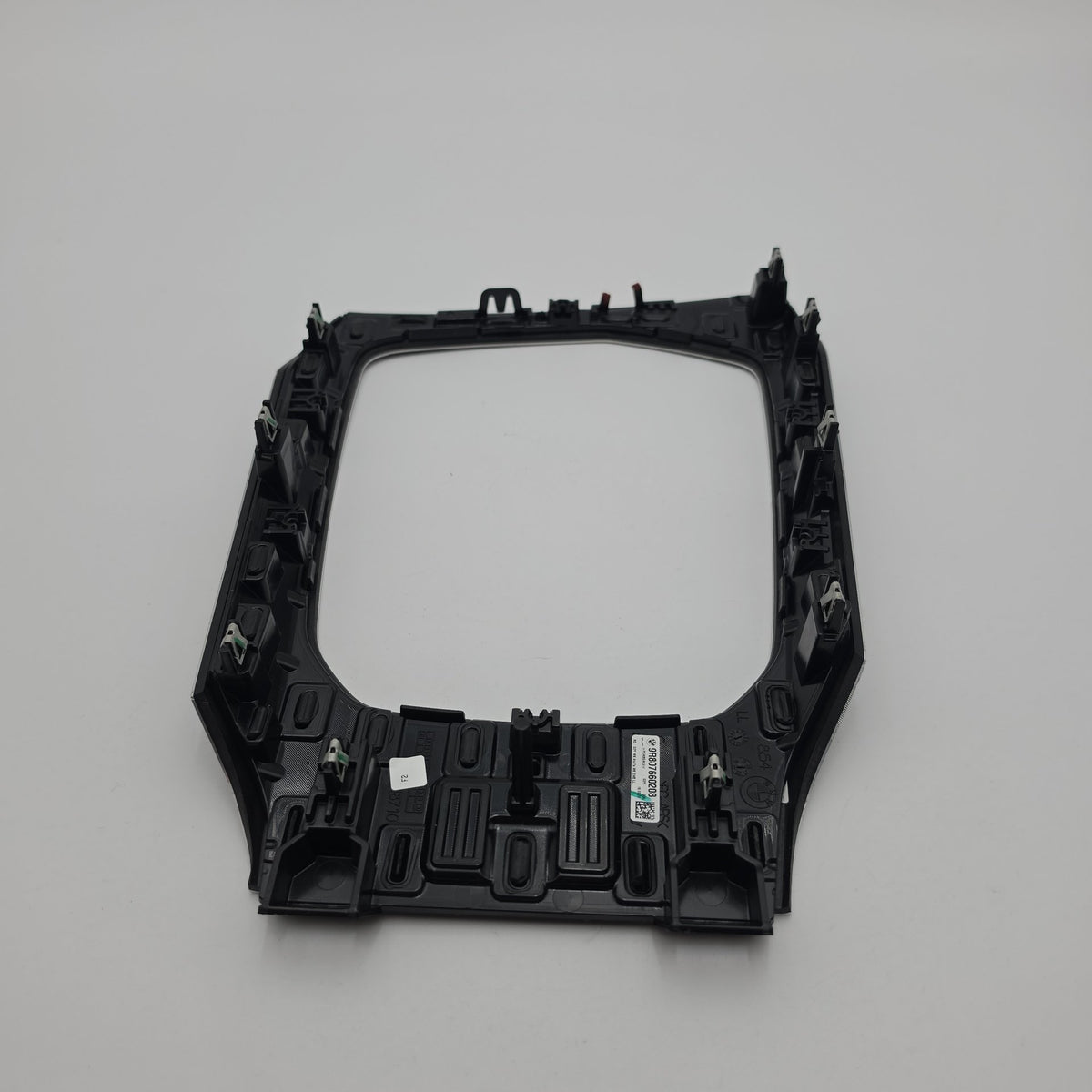 2019 2020 2021 BMW 330i M340i G20 Center Console Aluminum Tetragon Trim 8076602