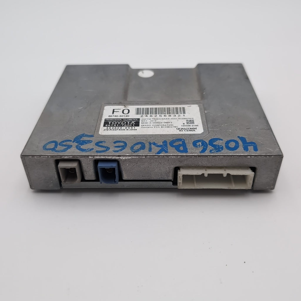 2010 Lexus ES350 RX350 Telematics Transceiver Control Module OEM 86741-75011