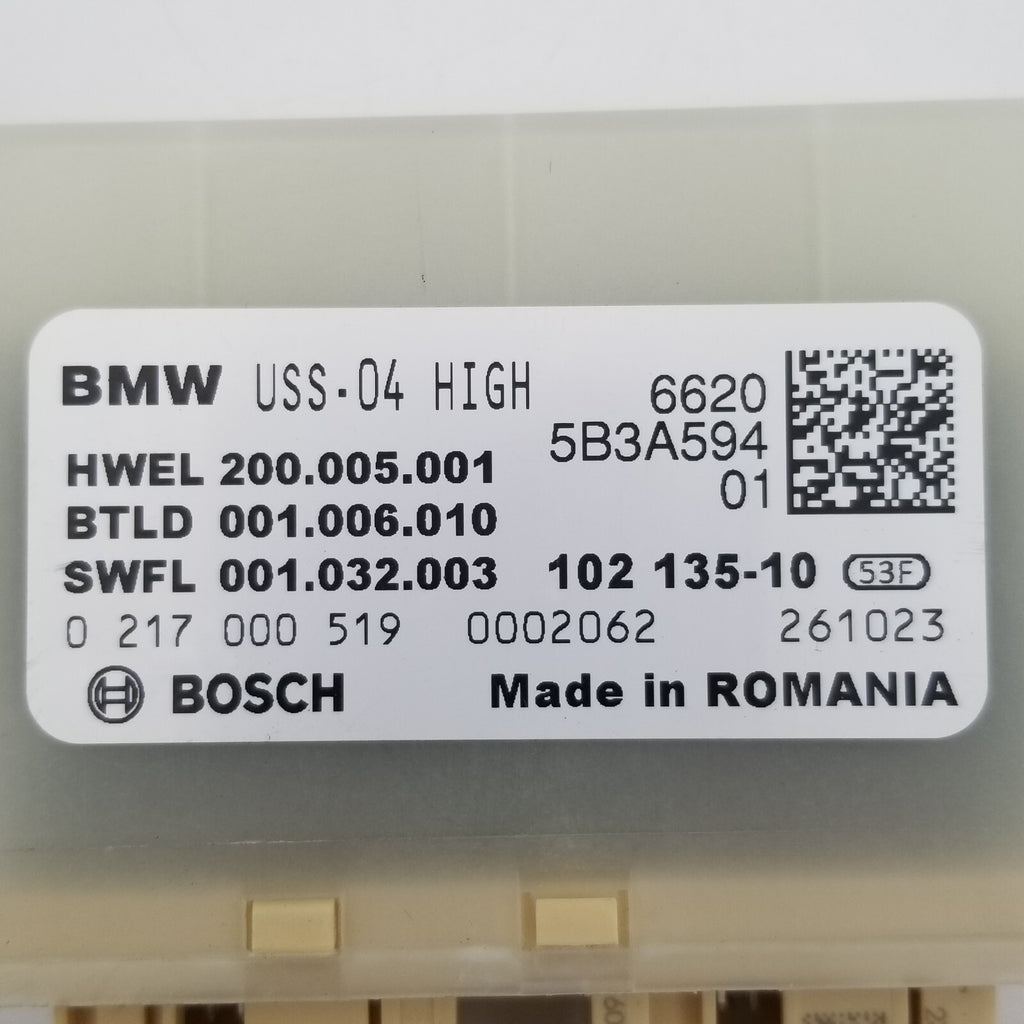2022 - 2025 BMW 3 4 5 G20 G26 G30 USS Ultra Sonic Parking Sensor Module 5B3A594