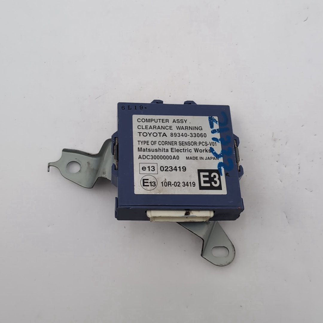 2007 - 2012 Lexus ES350 Park Assist Clearance Computer Module OEM 89340-33060