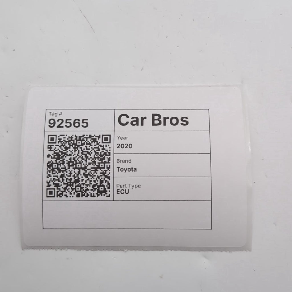 2019 2020 2021 Toyota Corolla Engine Computer Control Module ECU 89661-1AC60
