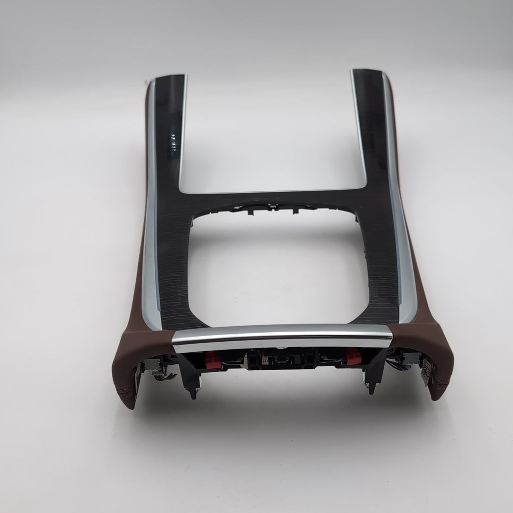 2024 2025 BMW X5 Center Console Wood Trim Fineline Argento Gloss 7884113