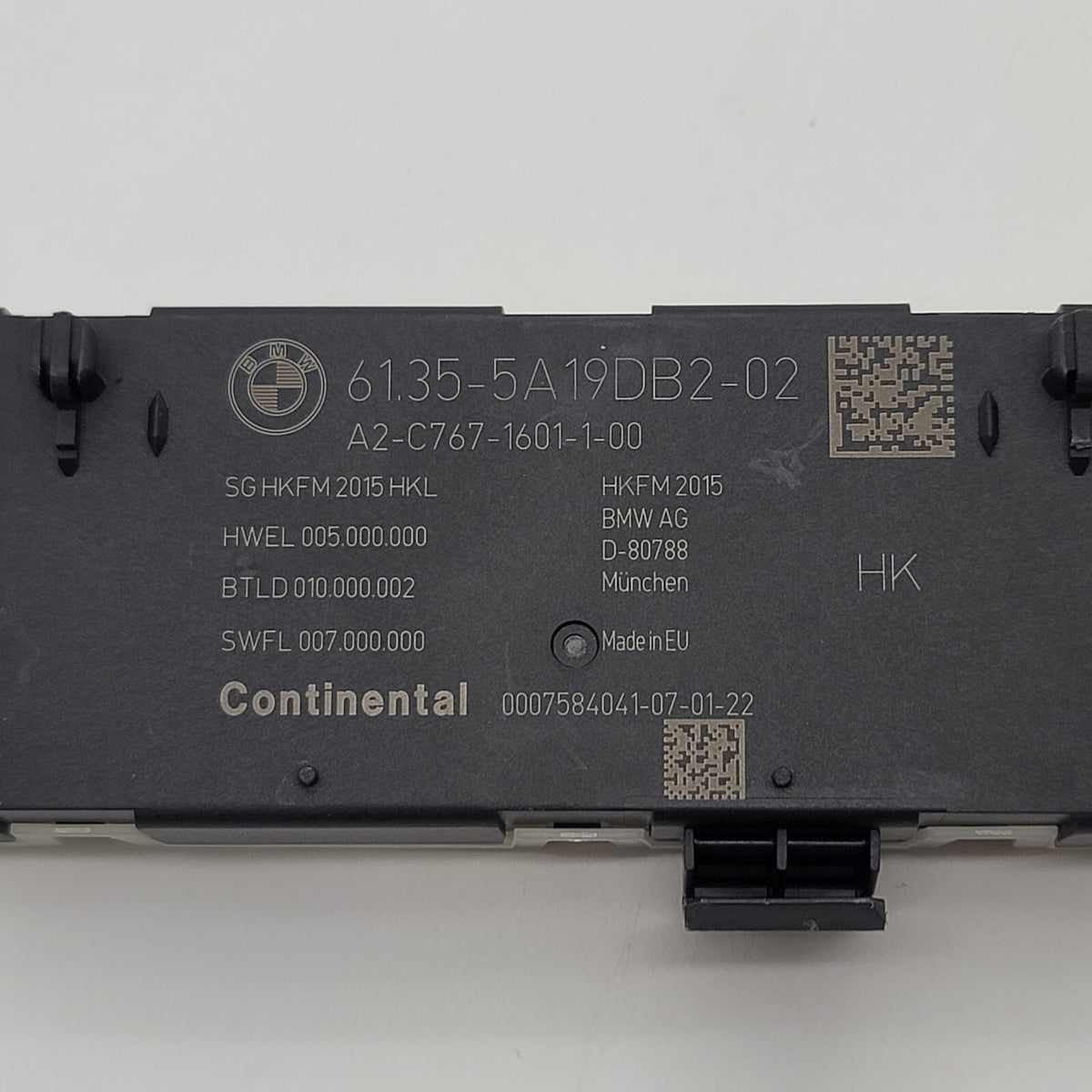 2021 Fits Bmw M4 Competition G82 Control UNIT Tailgate Function Module 5A19DB2